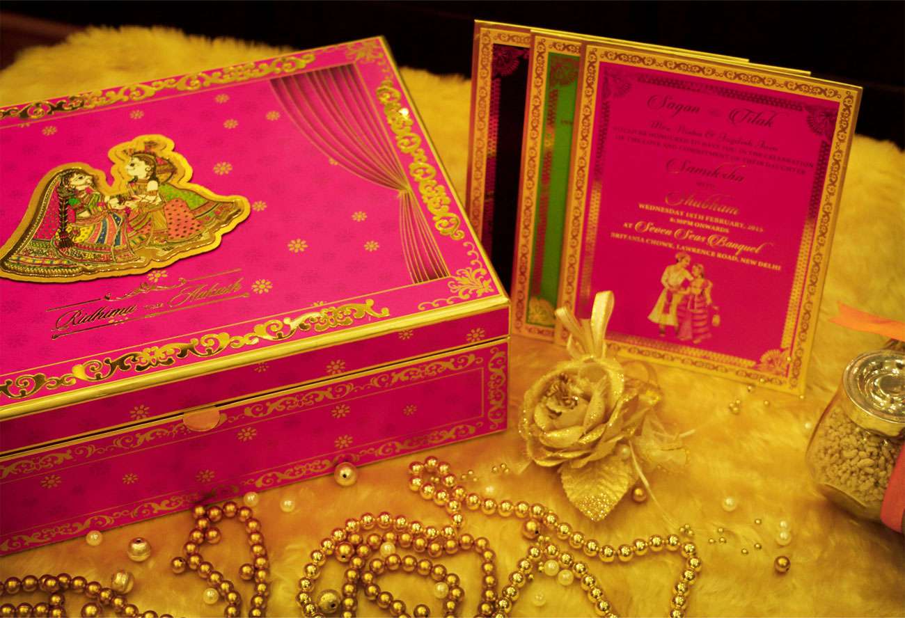 Couture Indian Invitations 5