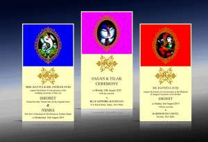 God Theme Traditional Invite- vwi delhi