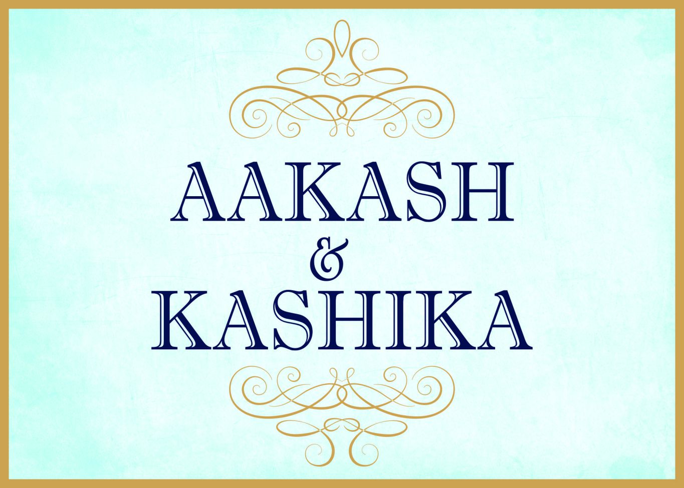 Aakash and Kanika