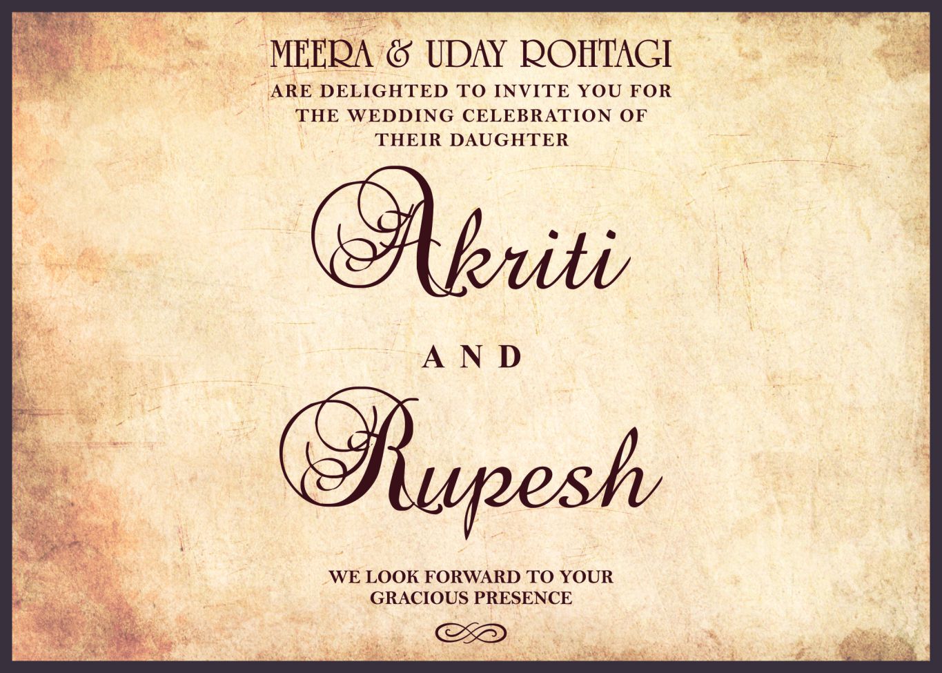 Akriti and Rupesh