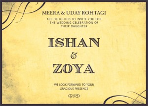 ishan and zoya font style 4