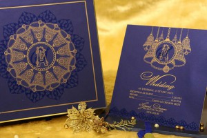 wedding card with box design