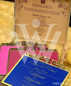 wooden wedding cards unique laser